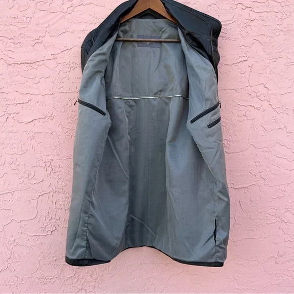 Vintage Bugatti Nappa Leather Jacket Coat Black 90s Mens Size 52